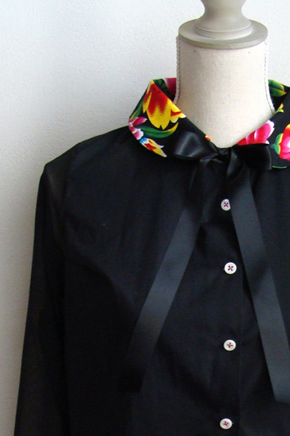 chemise-noire-et-imprime-chinois-a-fleurs-2-tissumi chemise-noire-et-imprime-chinois-a-fleurs-2-tissumi
